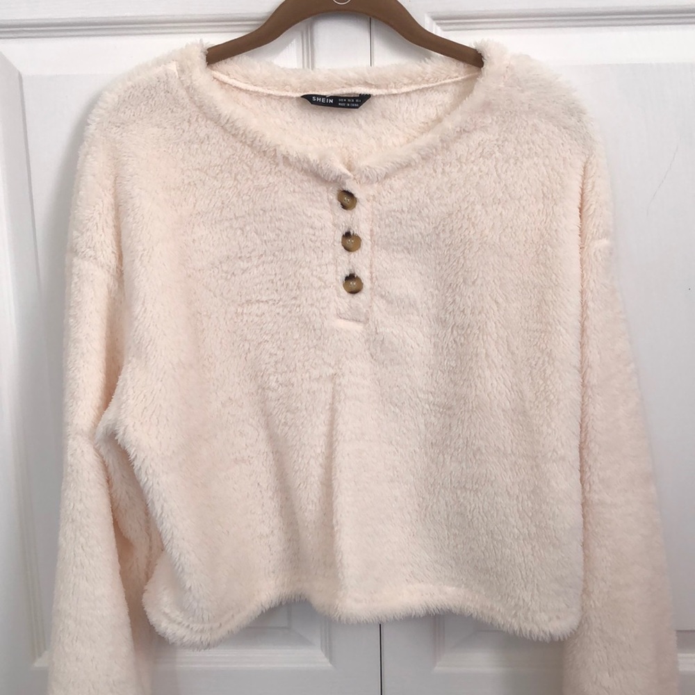 Teddy long sleeve sweater